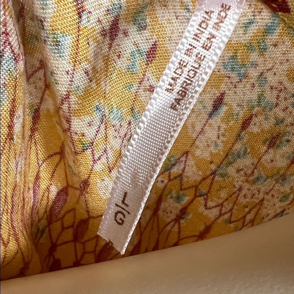 Free People Burgundy and Mustard vibrant Dress - Picture 3 of 10